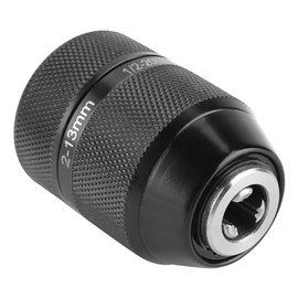 13mm All Metal Drill Chuck 1/2 Large Hole Threaded Hand Drill Drill Hand Tight Chuck, Keyless Drill Chuck Shank Rotary Tool Replacement Kit for AC & Drills