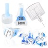 GLUCO-CARE Pen Tips 31G x 6mm (1/4’’) – Ultra-Thin Tip