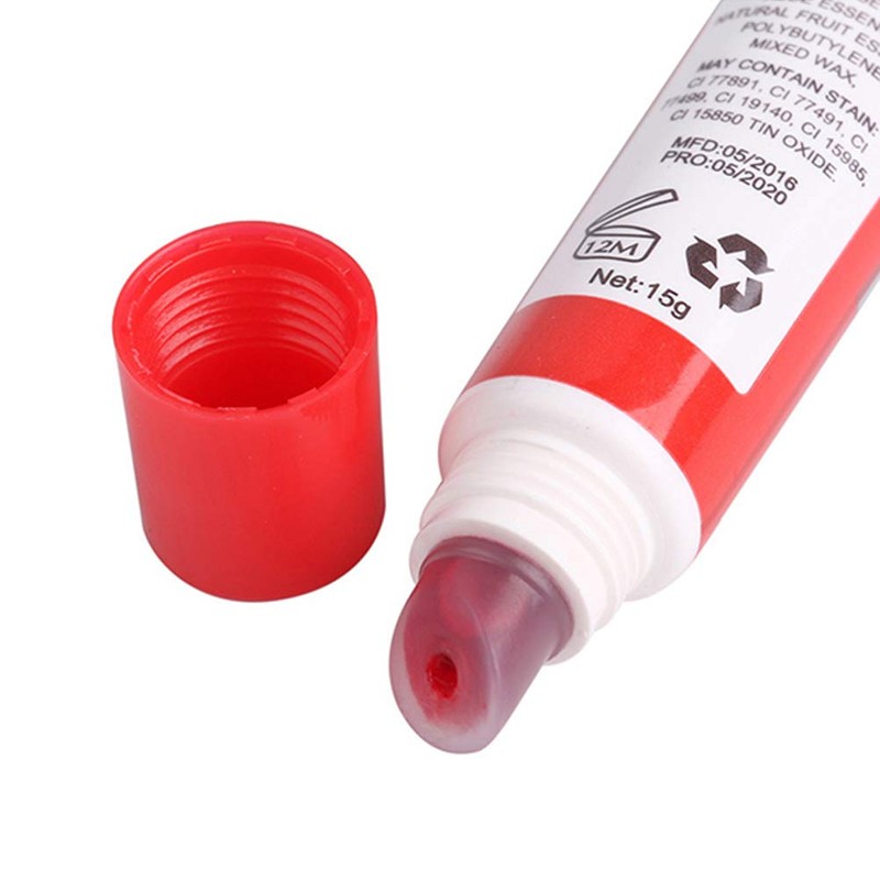 Qinlorgo Advanced Color Scrub Lip Gloss, Beauty Portable Scrub Lipstick