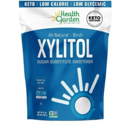 Health Garden Real Birch Xylitol, 5 lbs. (Pack of 2) - FREE Shipping