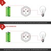 APIELE (Pcs of 2) 12mm Latching Push Button Switch High