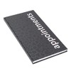 Agenda Appointment Book 3 Column Assistant Black Leopard
