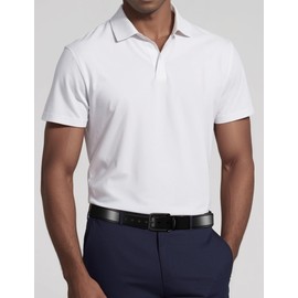 Papaanils Casual Black Dress Belt for Men,Black Belt Men Work,Men Belts for Jeans,Mens Belt Casual Width 1.38"