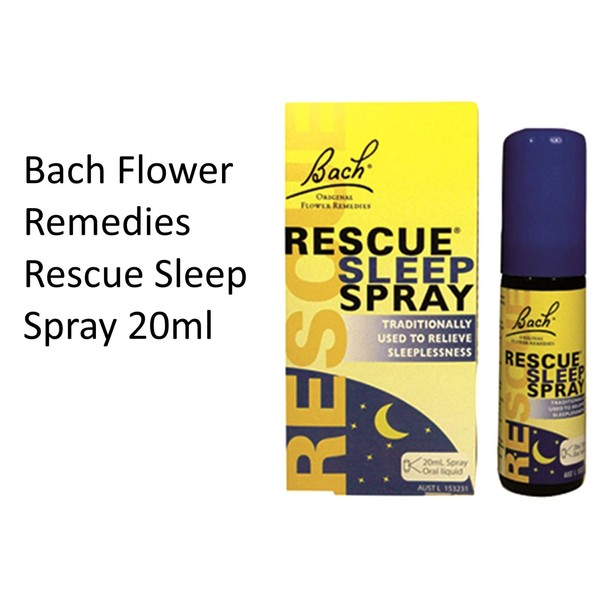 BACH FLOWER REMEDIES Rescue Sleep 20ml Spray MARTIN & PLEASANCE
