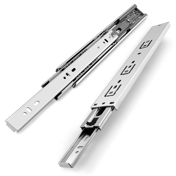 Gobrico Furniture Hardware 22-inch 100 lb. Hydraulic Soft Close Full