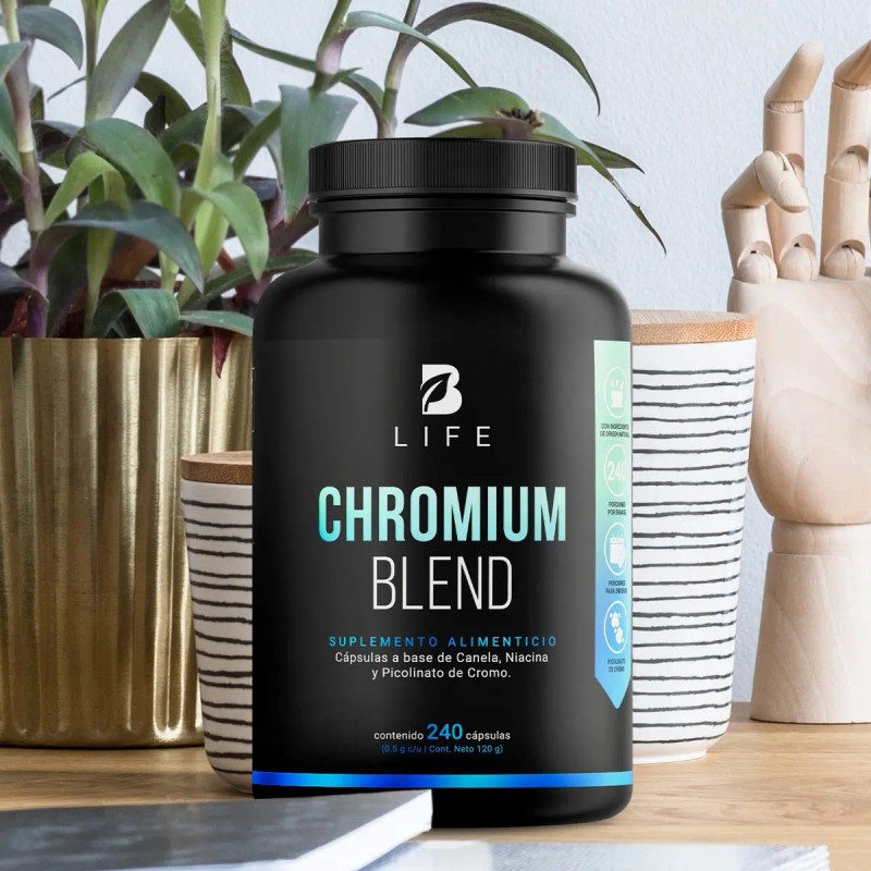 Picolinato Cromo 240 Cápsulas Chromium Blend Life