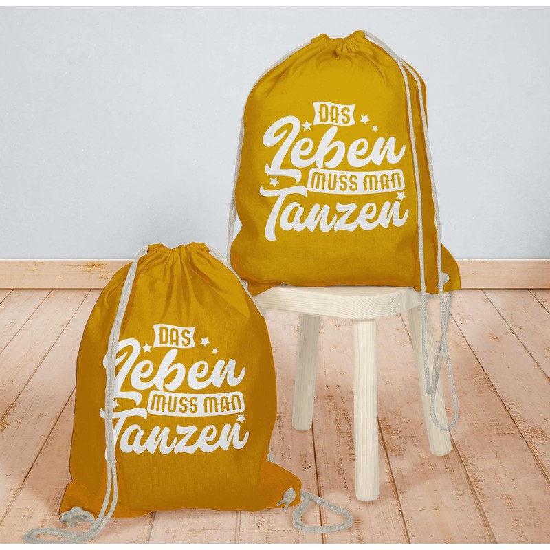 Shirtracer - Gym Bag Backpack - Gift - Das Leben