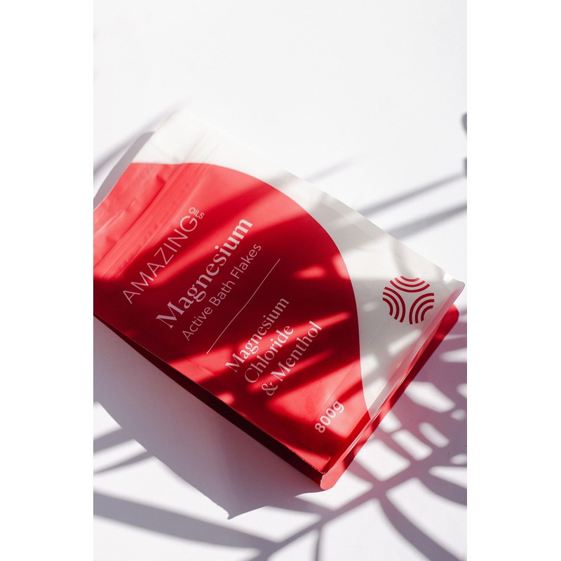 Amazing Oils Magnesium Active Bath Flakes 800 g