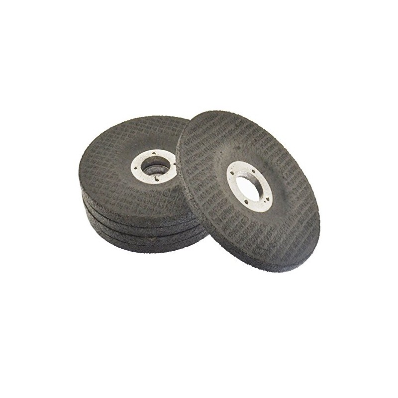 4 1/2" Depressed/Dished Centre Metal Grinding Disc Stainless Steel AT850_5Pk