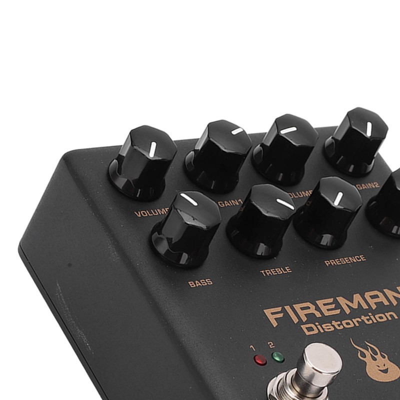 Distortion Effect Pedal 2 Channel Electric Guitar Accessories NDS‑5 with