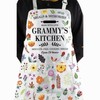 JTOUK Grammy’s Kitchen Apron Best Grammy Gift Grammy Baking Gift
