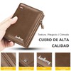 Cartera para Hombre, lletera para Hombre Piel, con RIFD Protección,
