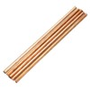5Pcs 99.9% Pure Copper Cu Metal Rods Cylinder, Diameter 4mm,