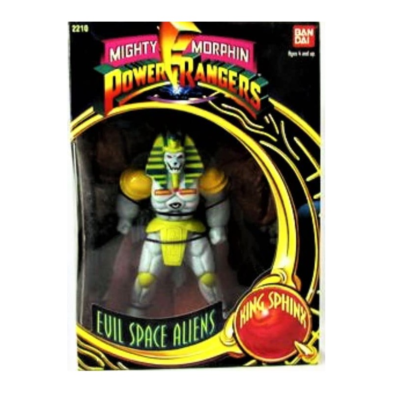 Mighty Morphin Power Ranger 9" Evil Space Alien - King
