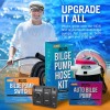 Better Boat Bilge Pump Switch 3 Way with Panel and