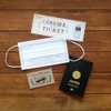 Beverly Multi Holder Antibacterial Mask Case Ticket Case Mint Dot
