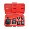 Noviitus 6-Piece Impact Socket Adapter and Reducer Set, Heavy-Duty CR-V
