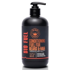 GIBS Grooming Biofuel Conditioning Fuel for Beard & Hair, Warm Wisps of Fiddlehead, Fern, Clove, Sandalwood and Musk, 12 fl. oz.