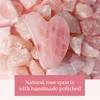 Rena Chris Rose Quartz Gua Sha, Natural Jade Gua Sha