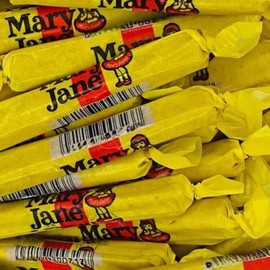Mary Jane Fun Size Classic Caramel Peanut Butter Candy (1 Pound)