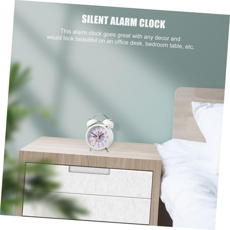 Ciieeo Luminous Mute Alarm Bedroom Clock Students Bedside Alarm Clock
