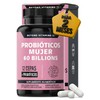 Probióticos Mujer Billion Prebióticos Inulina Agave Cepas Tecnología Microencapsulación Resistir