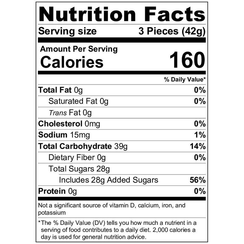 Boston Fruit Slice Individually Wrapped Gourmet Gummy Candy 1lb Box