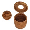 Multi Functional Rectangle Tissue Box Cover, Rattan Woven Tissue Box