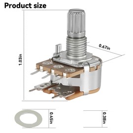 HUTUDAN B20K Speed Knob Fits - Replacement Nail Drill for Medicool Pro Power 20k - Professional Nail Drill with Control Board Speed Knob, Washer, Nut - Easy Installation
