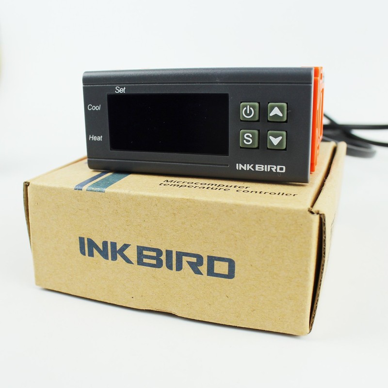 Inkbird Temperature Controller, Digital Thermostat, Temperature Controller, 110V, Switching between