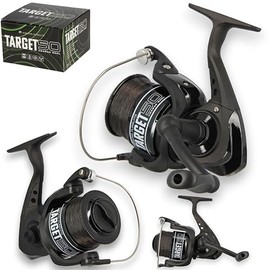 TARGET 50 Coarse Fishing Reel + 10lb Line Angling Pursuits Freshwater Spinning