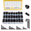 Kadrick 860PCS M6 M5 M4 M3 Metric Screw Assortment, Suitable