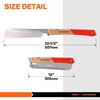 JORGENSEN Japanese Pull Saw, 9.5 Inch Pro Folding Dovetail Saw