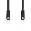Valueline 2.00 m 3.5 mm Jack AV Cable - Black