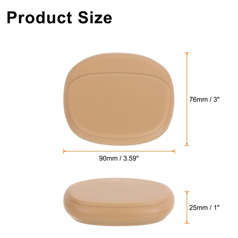 HARFINGTON Earbuds Cases, Wired Earphone Case Holder Organizer, Silicone Ear