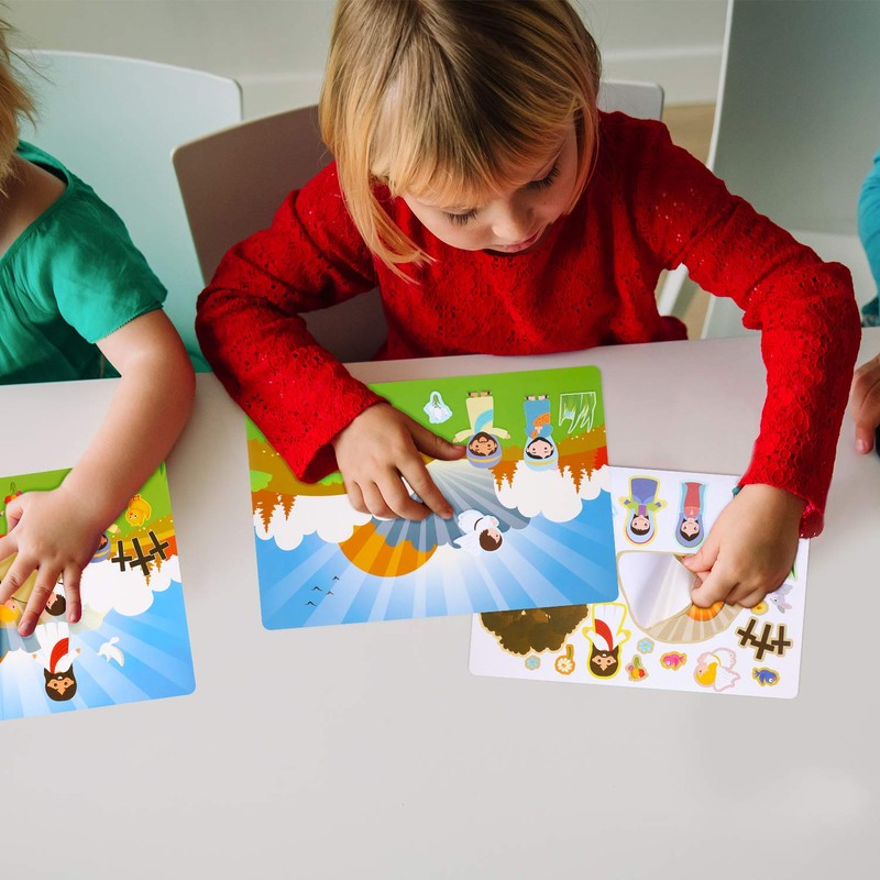 Easter Stickers 10 Set for School Supply Classroom Activity Easter