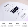 Fcozpjk UV LED Nail Lamp, 48W Nail Dryer for Gel
