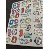 Jot Holographic Cat Sticker Sheet Laser Kitten Kitty Stickers Crafter’s