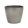 Ivyline Planter, Ceramic, Silver, 13 x 14.5cm