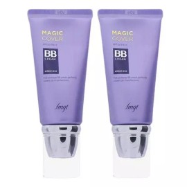 Seller Hub [셀러허브][더페이스샵] 더페이스샵 매직 커버 비비크림 V201 애프리콧베이지 2개 (S16422032) [Seller Hub][The Face Shop] The Face Shop Magic Cover BB Cream V201 Apricot Beige 2 Pieces (S16422032) [Basic]