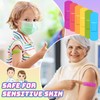 Yinder 120 Pcs Kids Bandages Bulk Colorful Flexible Bandages Neon