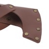 Axe Sheath, Hatchet Sheath, PU Leather, Metal, Lightweight, Portable, Axe