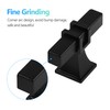 Redunest Matte Black Cabinet Handles, 2 Pack Square T Bar