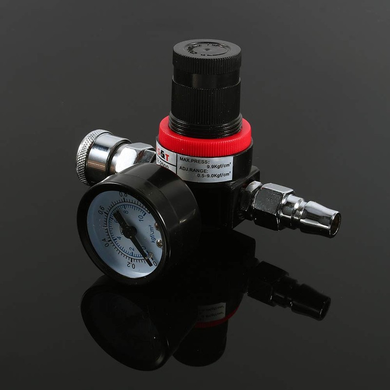 Jeffergarden Pressure Regulator Valve Pressure Reducing Valve 1/4" Max Pressure