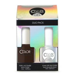 Color Club Cup Of Cocoa Gel + Lacquer Duo Includes 1 Each Of 05gel1083 and 05a1083, 0.5 fluid_ounces