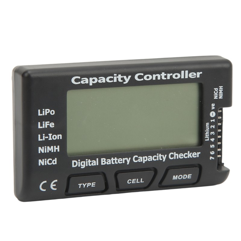 Battery Capacity Controller Voltage Tester Digital Display Meter Gauge for