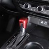PIUGILH ABS Carbon Fiber Gear Shift Knob Cover Trim Decoration