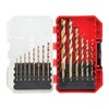 CRAFTSMAN 14-Piece Gold Oxide Drill Bit Set for Wood, Plastic,