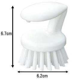 Mameita Kitchen Sponge White Width 2.36 x Depth 2.44 x Height 2.64 inches (6 x 6.2 x 6.7 cm), Kitchen Clean Pro Cooking Utensils, Washing, Cutting Board, Colander, Dirt Falls Off, Easy to Hold, With