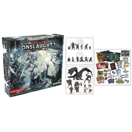 Dungeons & Dragons D&D Onslaught Board Game Core Set, Multicolor for 14 years
